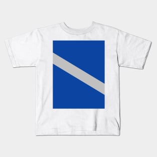 Las Vegas City Flag Blue Silver Sash Kids T-Shirt